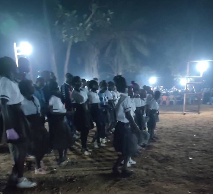 2021 New Year Eve.HOPFAN church.Bangui (CAR)